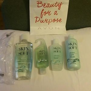 Avon Skin so Soft Original Scent.